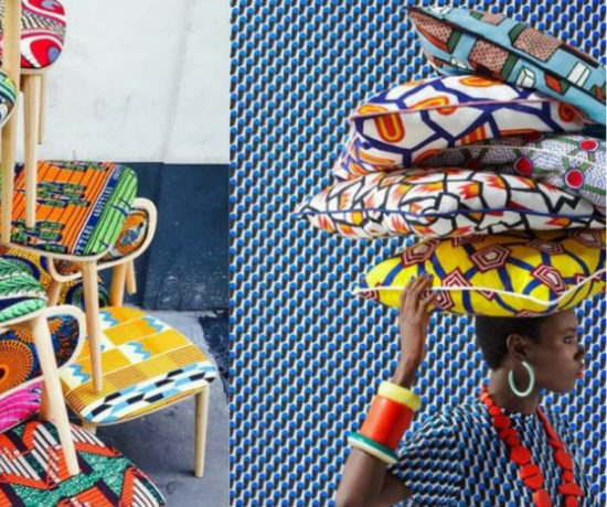 Chaises Wax africain